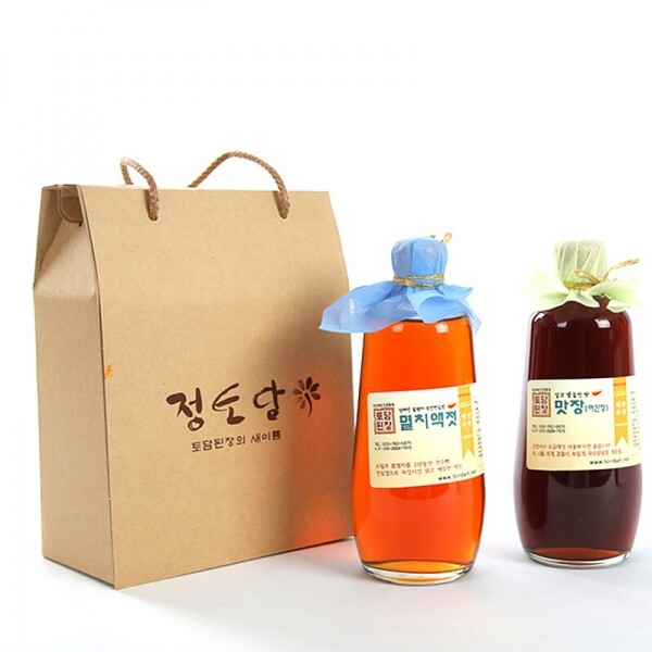 정토담,정토담 두리박세트 670ml(원산지:국내산)