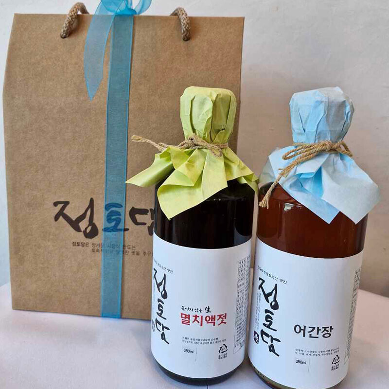 정토담,정토담 두리박세트 380ml*2개세트(원산지:국내산)
